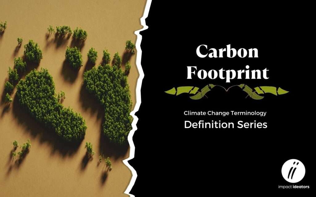 Carbon Footprint - Climate Change Definition Series